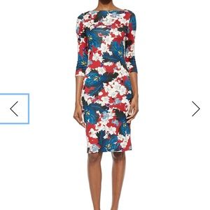 Erdem floral print sheath dress